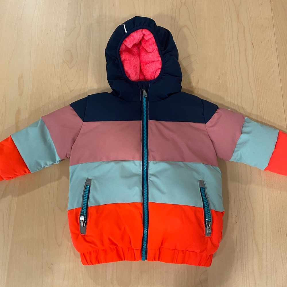 Colorful Kids Puffer Jacket